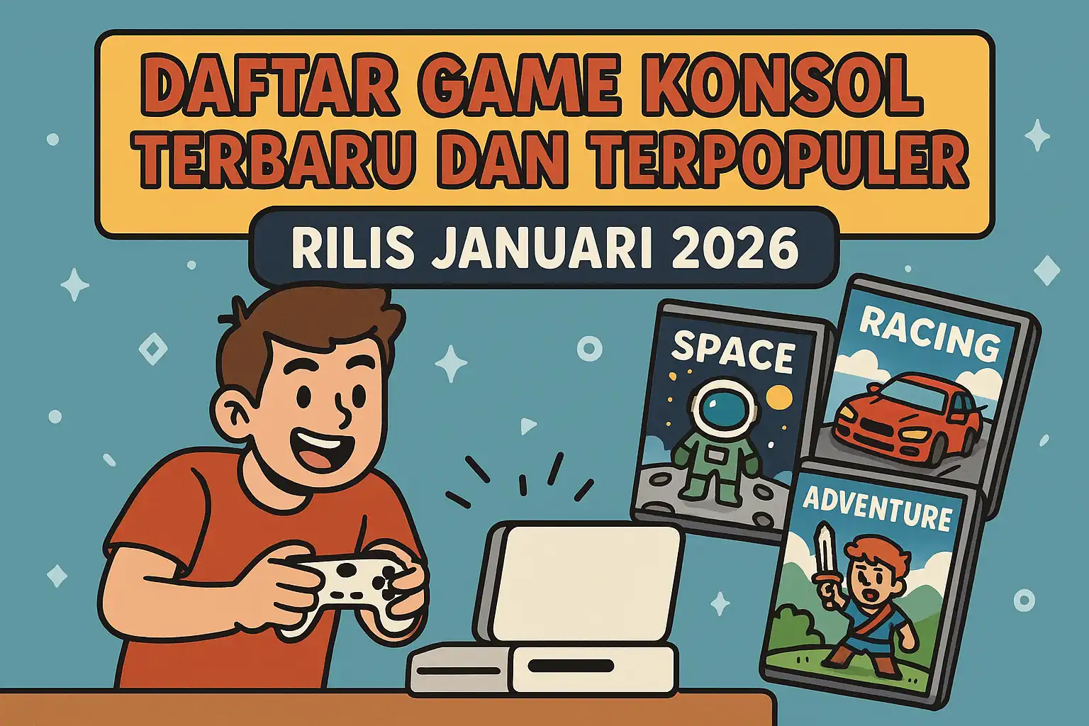 Daftar Game Konsol Terbaru dan Terpopuler yang Rilis Januari 2026