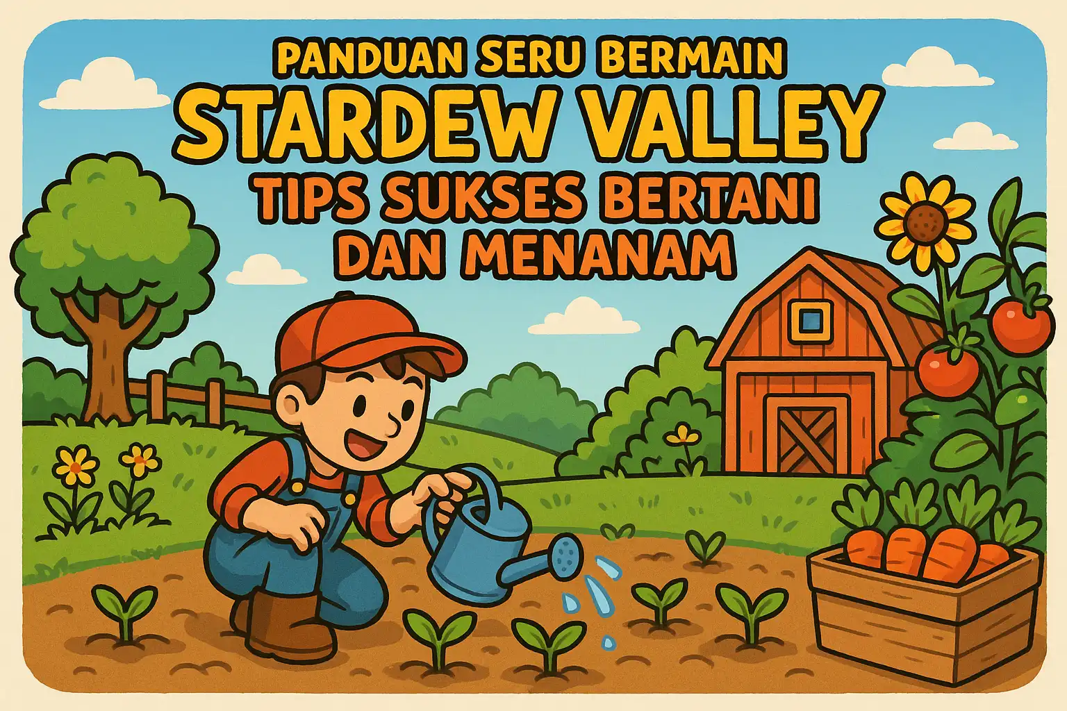 Panduan Seru Bermain Stardew Valley: Tips Sukses Bertani dan Menanam