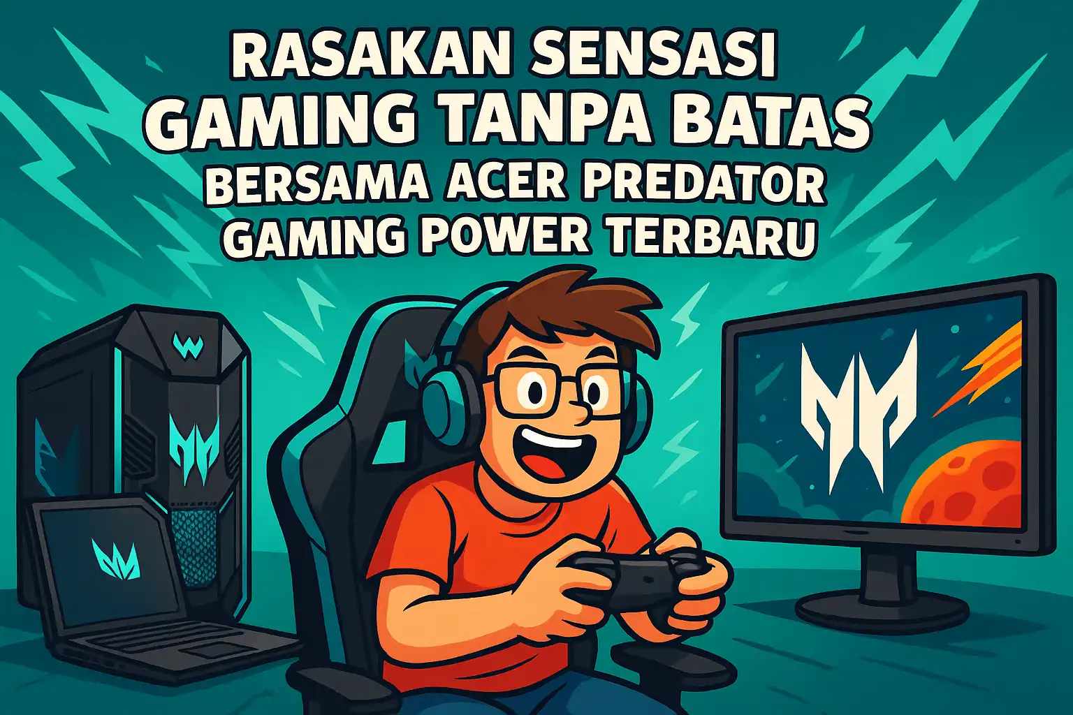 Rasakan Sensasi Gaming Tanpa Batas Bersama Acer Predator Gaming Power Terbaru