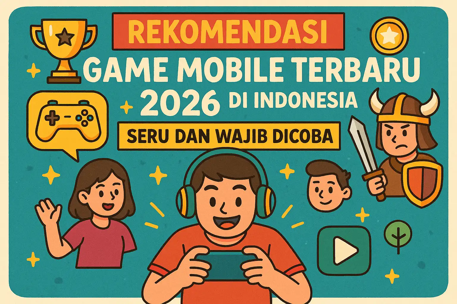 Rekomendasi Game Mobile Terbaru 2026 di Indonesia, Seru dan Wajib Dicoba