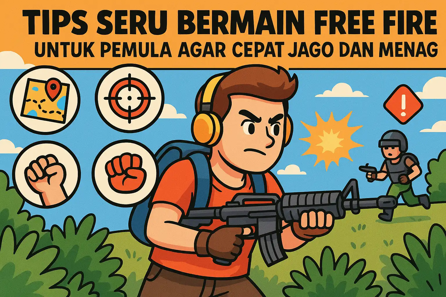 Tips Seru Bermain Free Fire untuk Pemula agar Cepat Jago dan Menang
