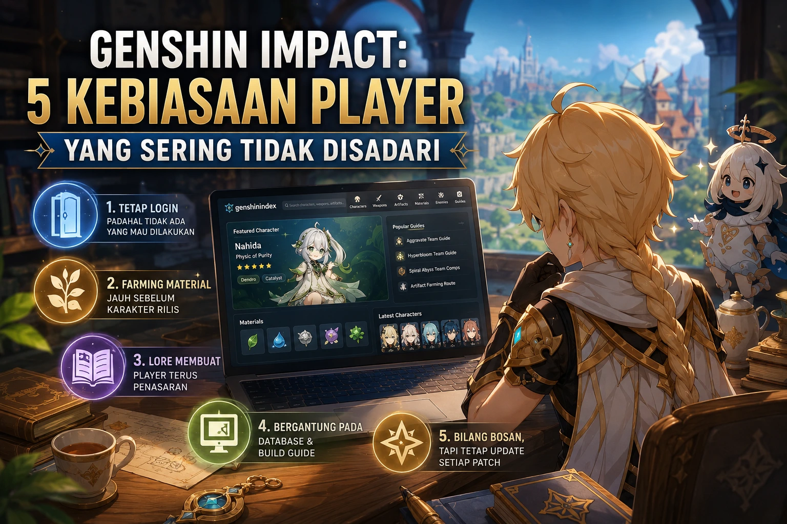 genshin database build guide karakter genshin impact
