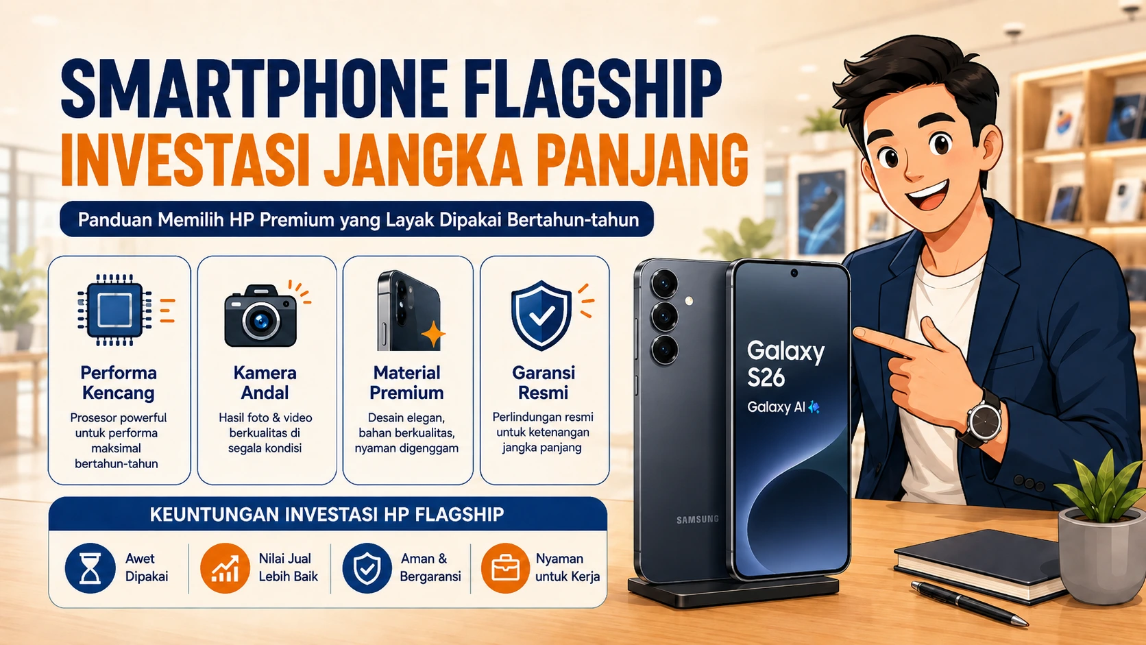 Membeli Smartphone Flagship sebagai Investasi Jangka Panjang