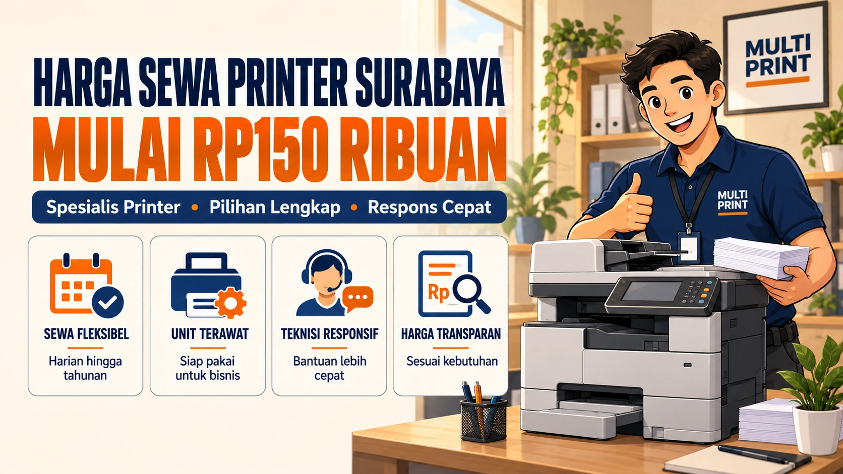 harga sewa printer Surabaya